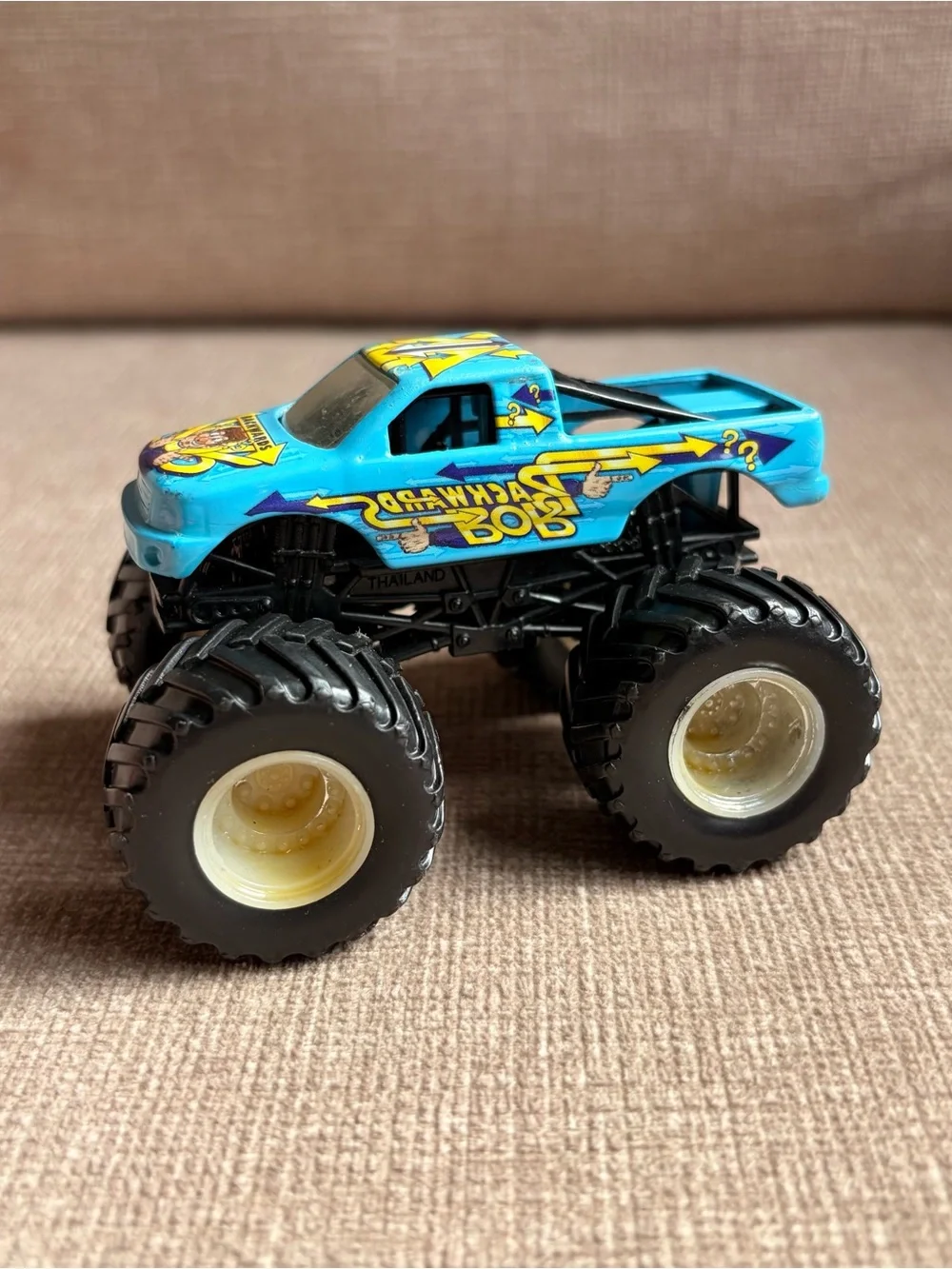 Backyard Bob Blue Monster Truck Toy